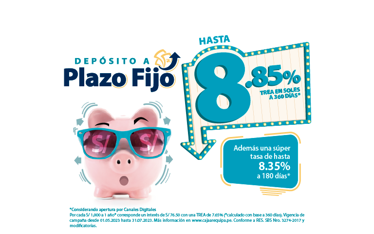 Cuenta ahorro plazo fijo