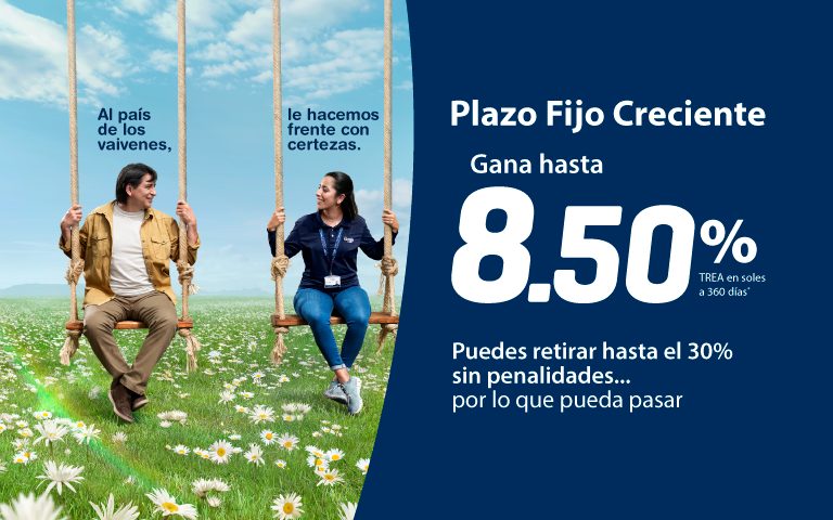 Cuenta ahorro plazo fijo creciente