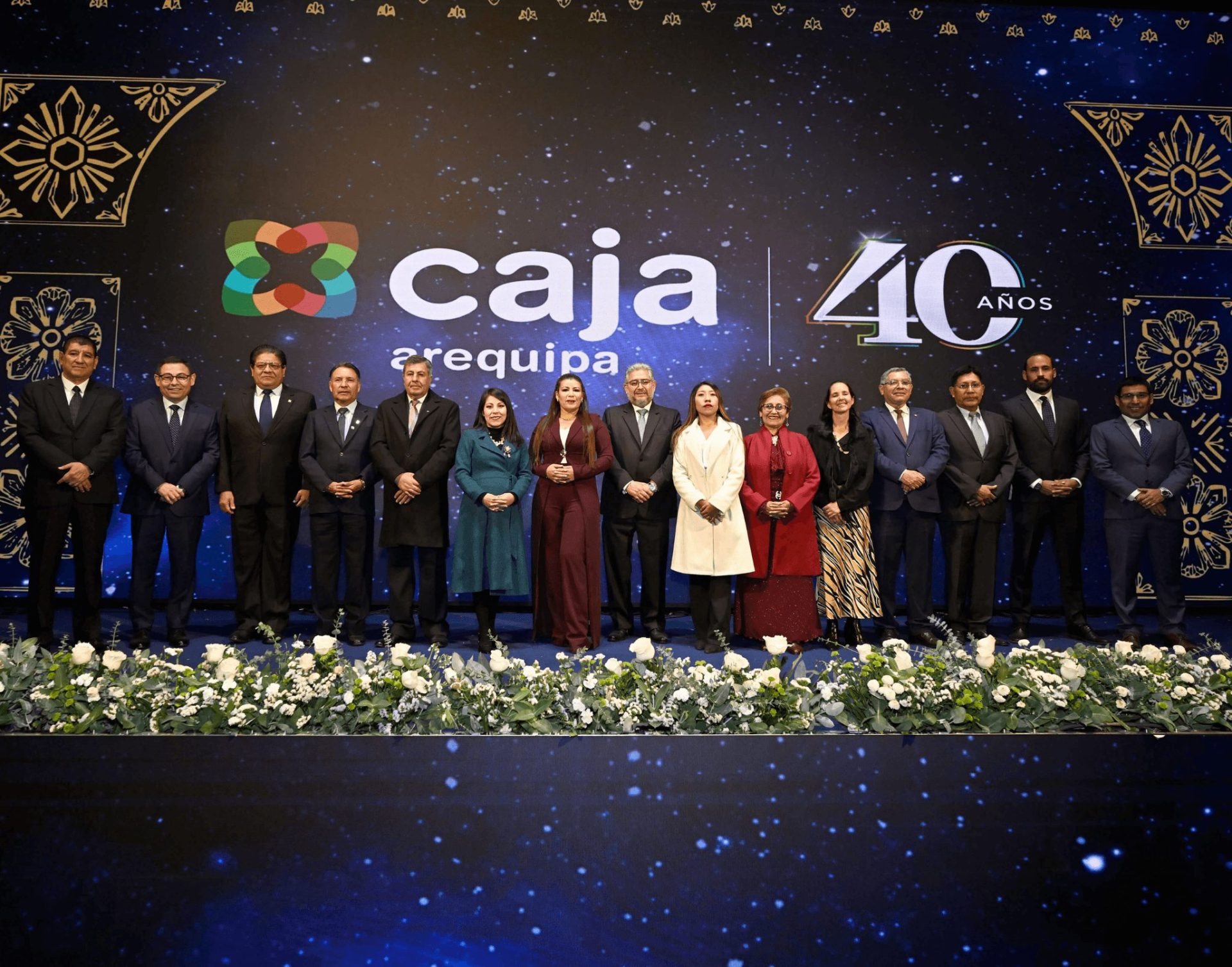 Caja Arequipa celebró sus 40 años con un cóctel en la semana del 486° aniversario de Arequipa